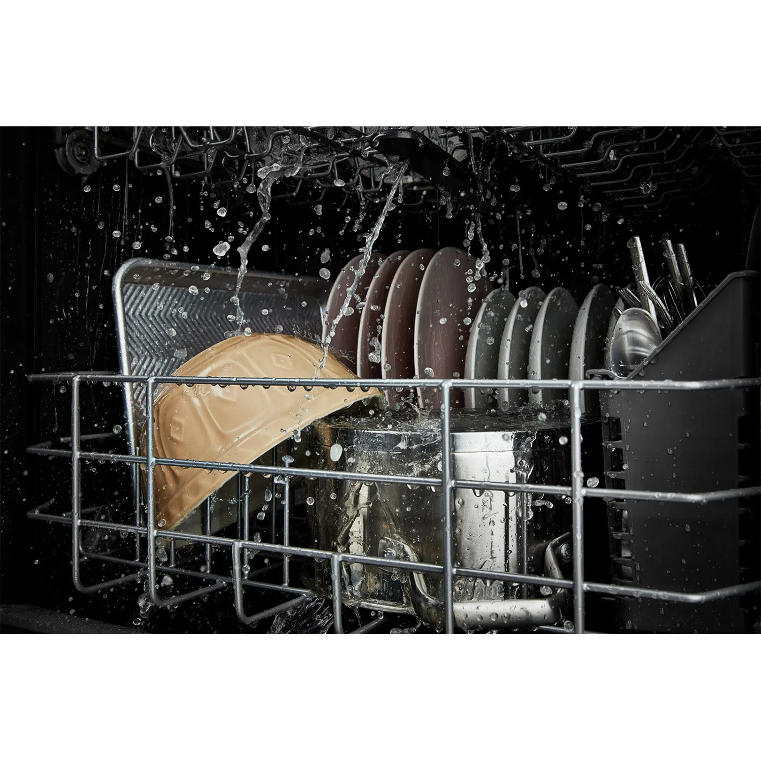 Whirlpool 24" Fingerprint Resistant Stainless Steel Dishwasher (55 dBA) - WDP560HAMZ