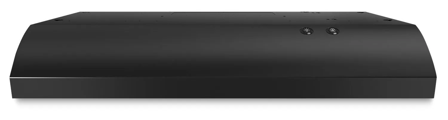 Whirlpool Black 30" 190 CFM Range Hood - UXT3030ADB