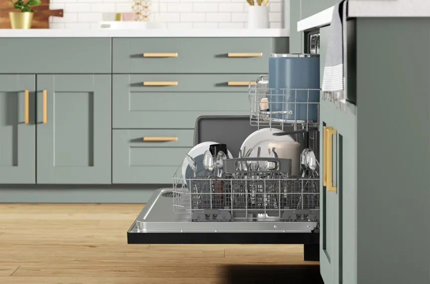 Whirlpool Black Dishwasher with Deep Top Rack (50 dBA) - WDT740SALB