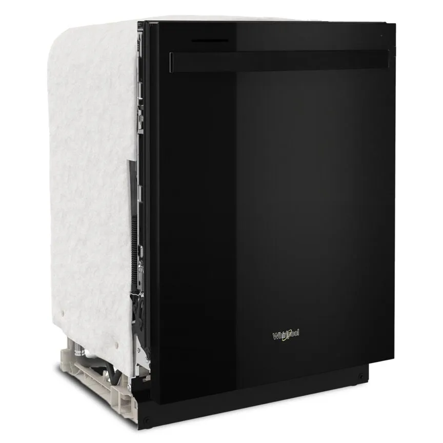 Whirlpool Black Dishwasher with Deep Top Rack (50 dBA) - WDT740SALB