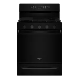 Whirlpool Black Gas Freestanding Range (5 Cu.Ft.) - WFGS7530RB