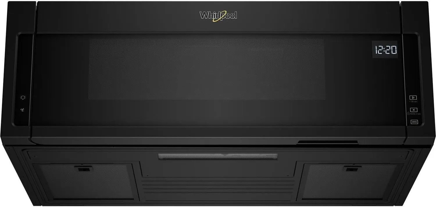 Whirlpool Black Over-the-Range Microwave and Hood Combination (1.1 Cu. Ft.) - YWML55011HB