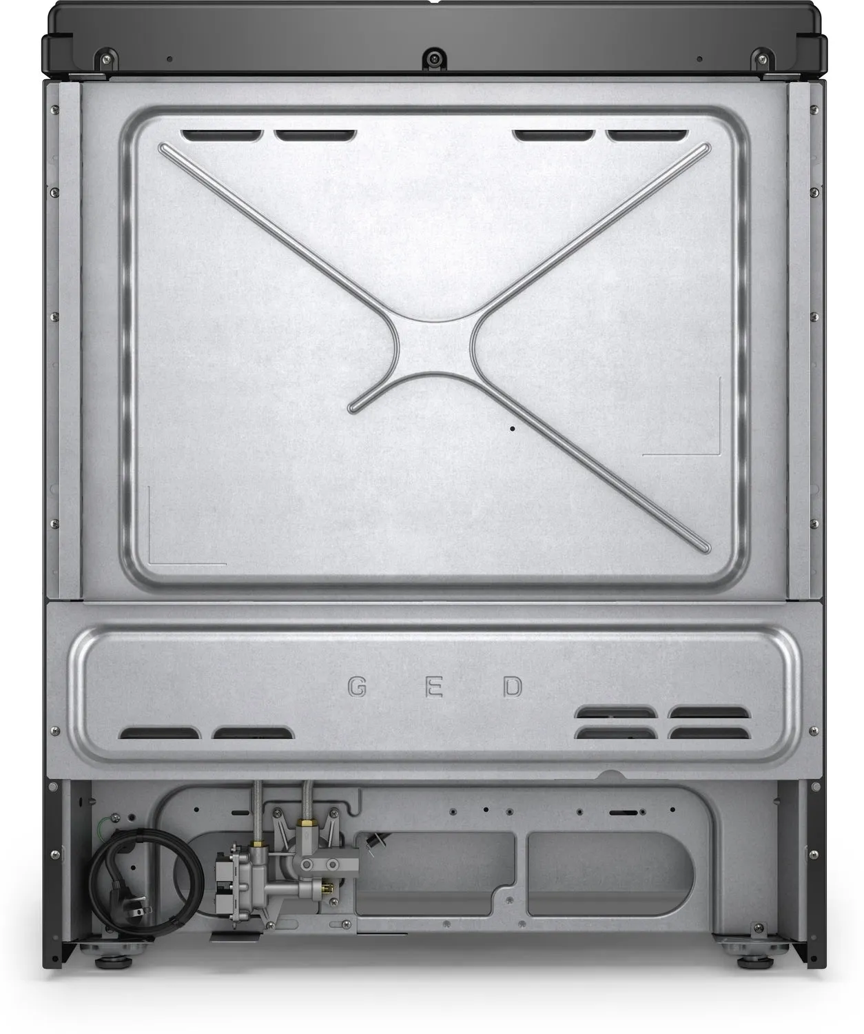 Whirlpool Black Slide-In Gas True Convection Range (5.8 Cu. Ft.) - WEG750H0HB