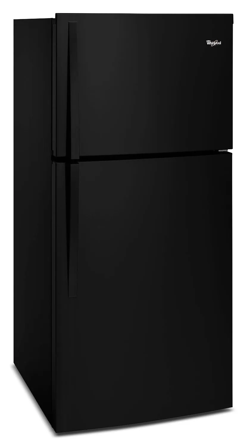 Whirlpool Black Top-Freezer Refrigerator (19.2 Cu. Ft.) - WRT519SZDB