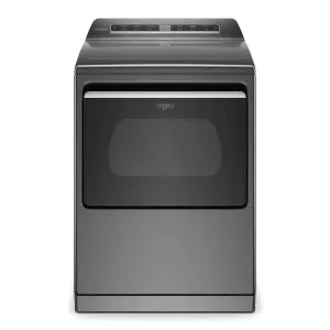 Whirlpool Chrome Shadow Smart Electric Dryer with Steam (7.4 cu.ft.) - YWED7120HC