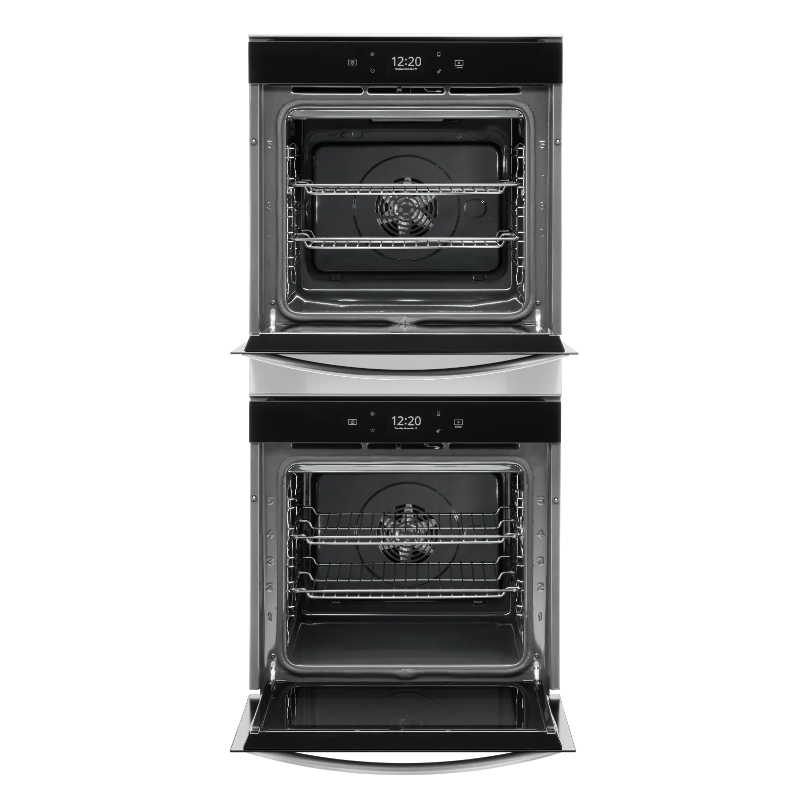 Whirlpool Fingerprint Resistant Stainless Steel 24" Smart Double Wall Oven (5.80 Cu. Ft) - WOD52ES4MZ
