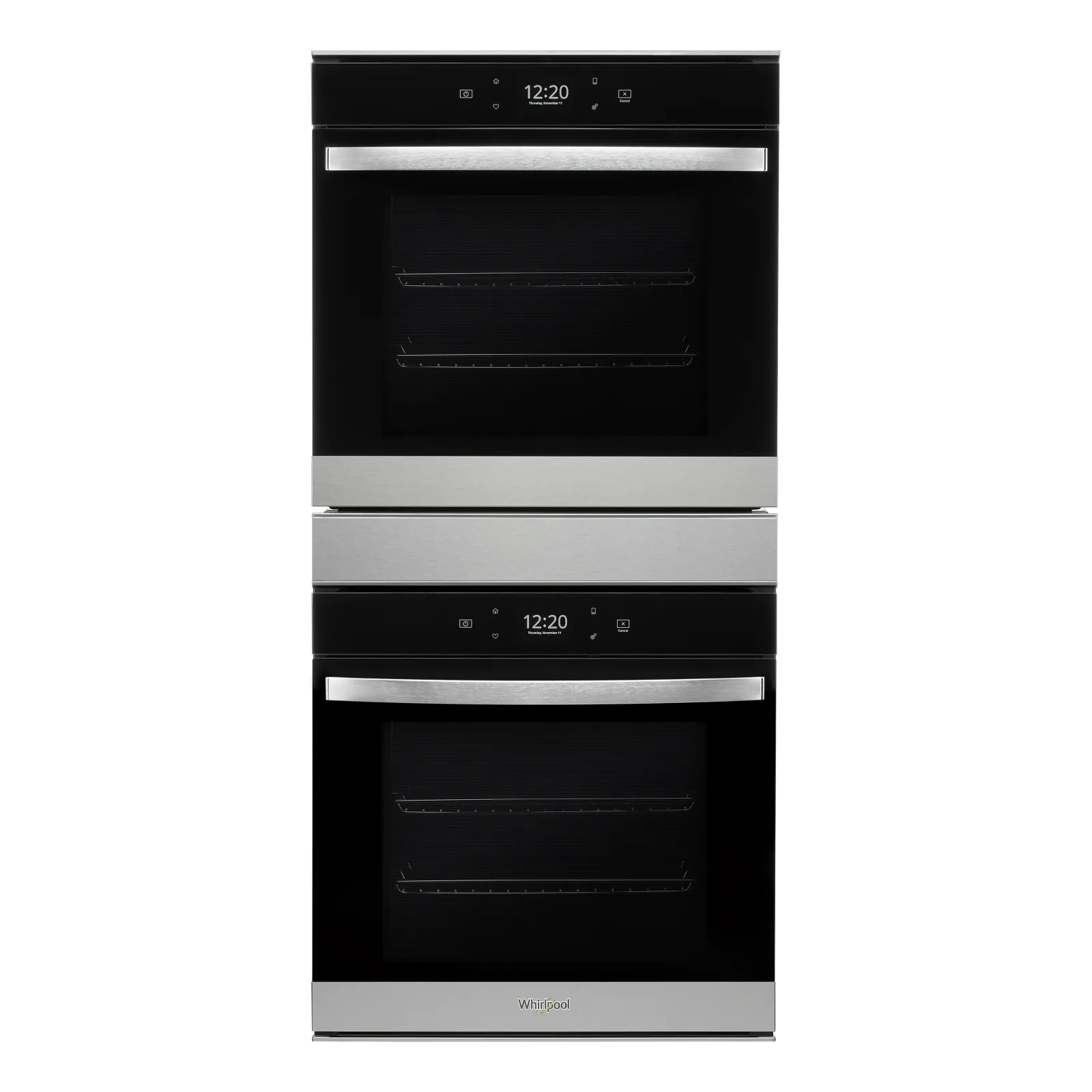 Whirlpool Fingerprint Resistant Stainless Steel 24" Smart Double Wall Oven (5.80 Cu. Ft) - WOD52ES4MZ