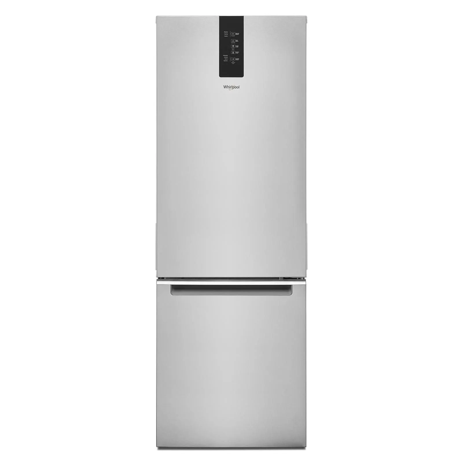Whirlpool Fingerprint Resistant Stainless Steel Bottom Freezer Refrigerator (12.7 Cu.Ft.) - WRB543CMJZ