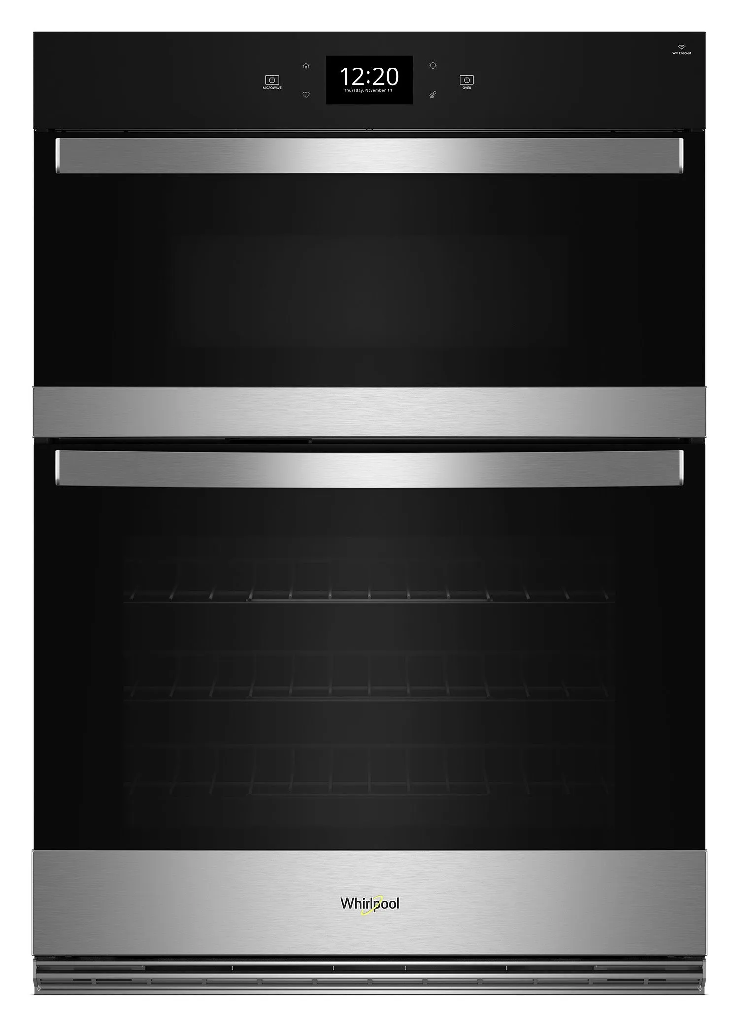 Whirlpool Fingerprint Resistant Stainless Steel Combi Wall Oven (5.7 Cu Ft) - WOEC7027PZ