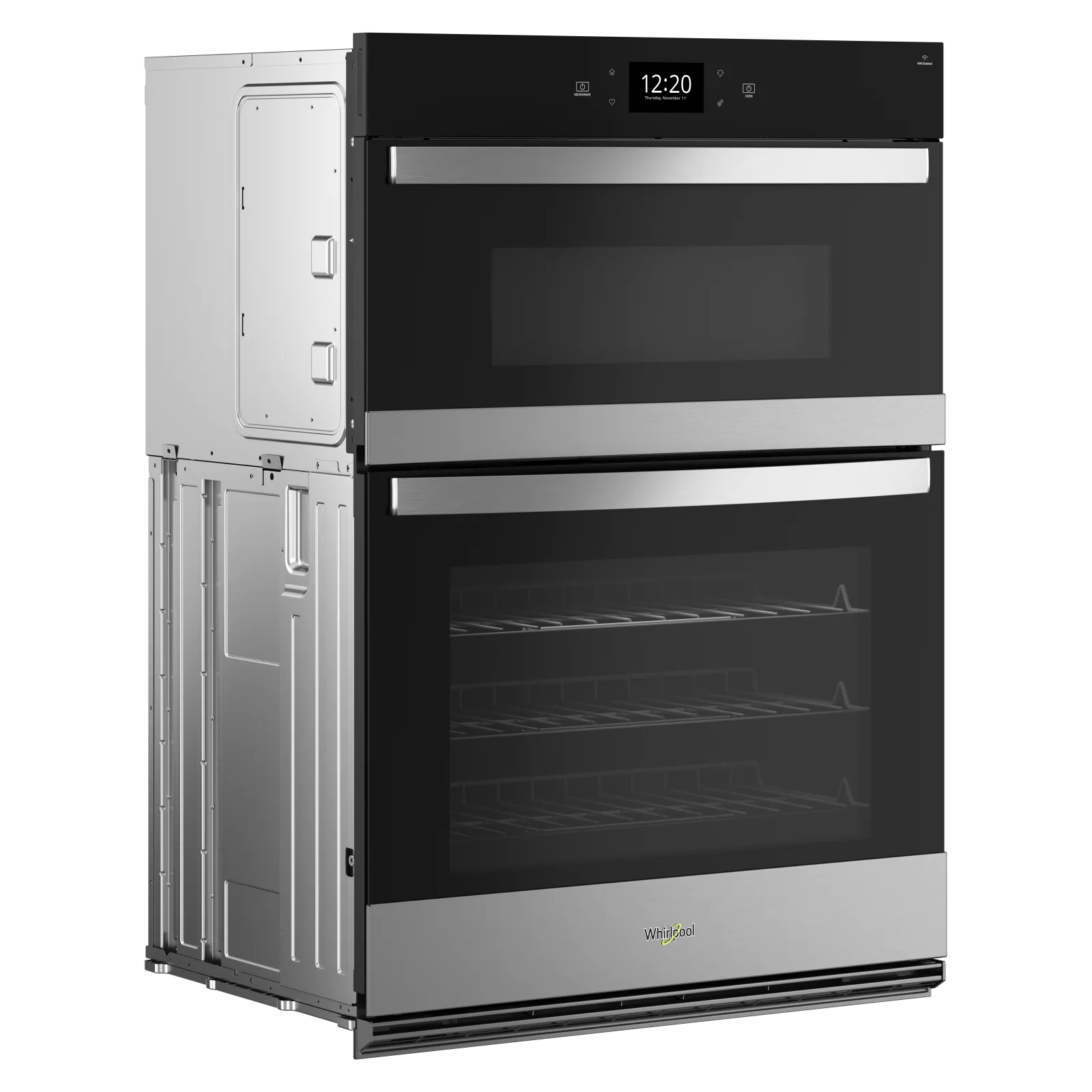 Whirlpool Fingerprint Resistant Stainless Steel Combi Wall Oven (6.4 Cu Ft) - WOEC7030PZ