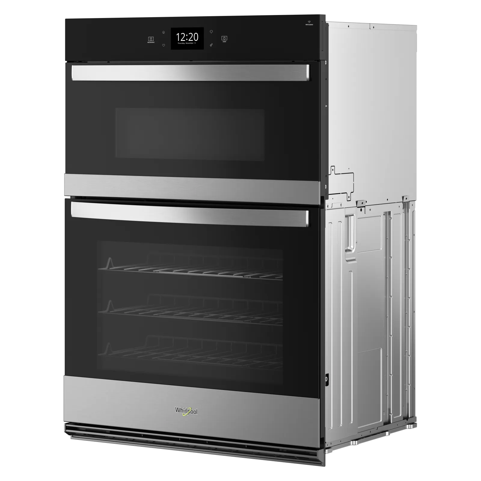 Whirlpool Fingerprint Resistant Stainless Steel Combi Wall Oven (6.4 Cu Ft) - WOEC7030PZ
