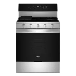 Whirlpool Fingerprint Resistant Stainless Steel Gas Freestanding Range (5 Cu.Ft.) - WFGS7530RZ
