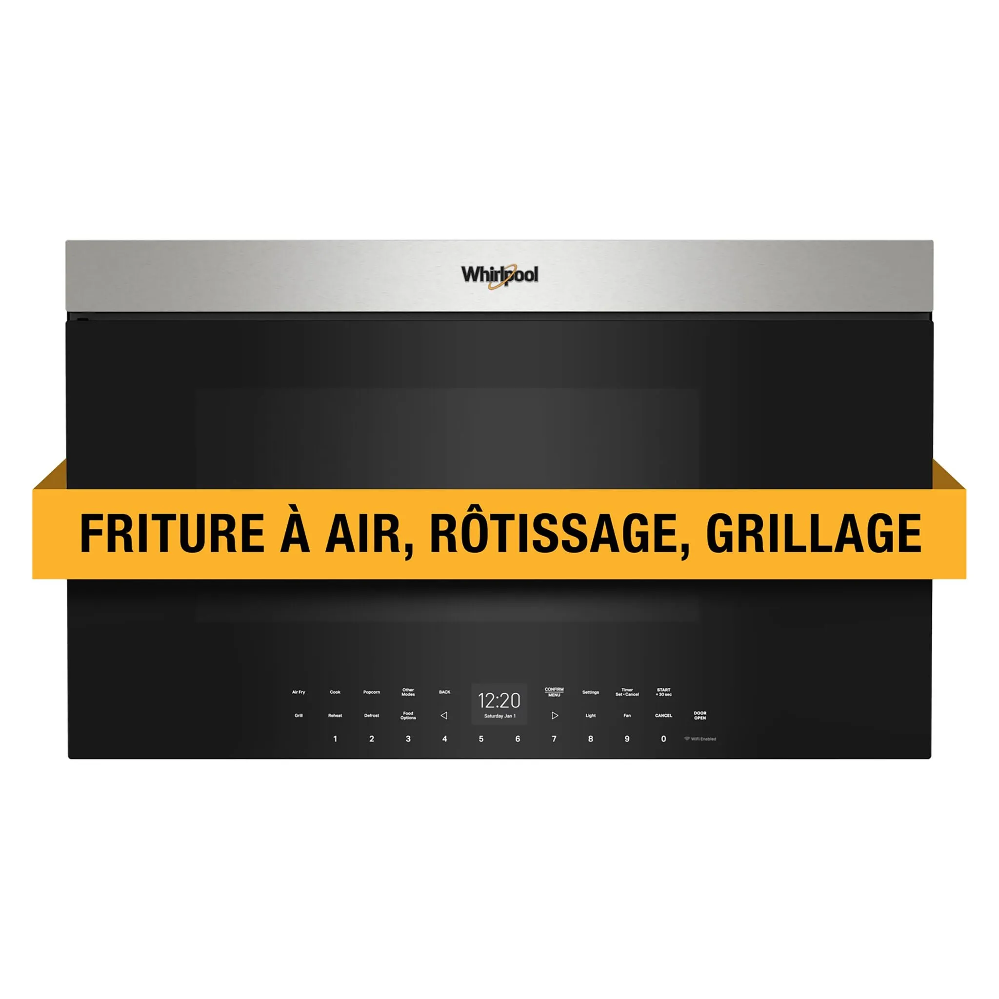 Whirlpool Fingerprint Resistant Stainless Steel Over-the-Range Microwave (1.1 Cu.Ft.) - YWMMF7330RZ