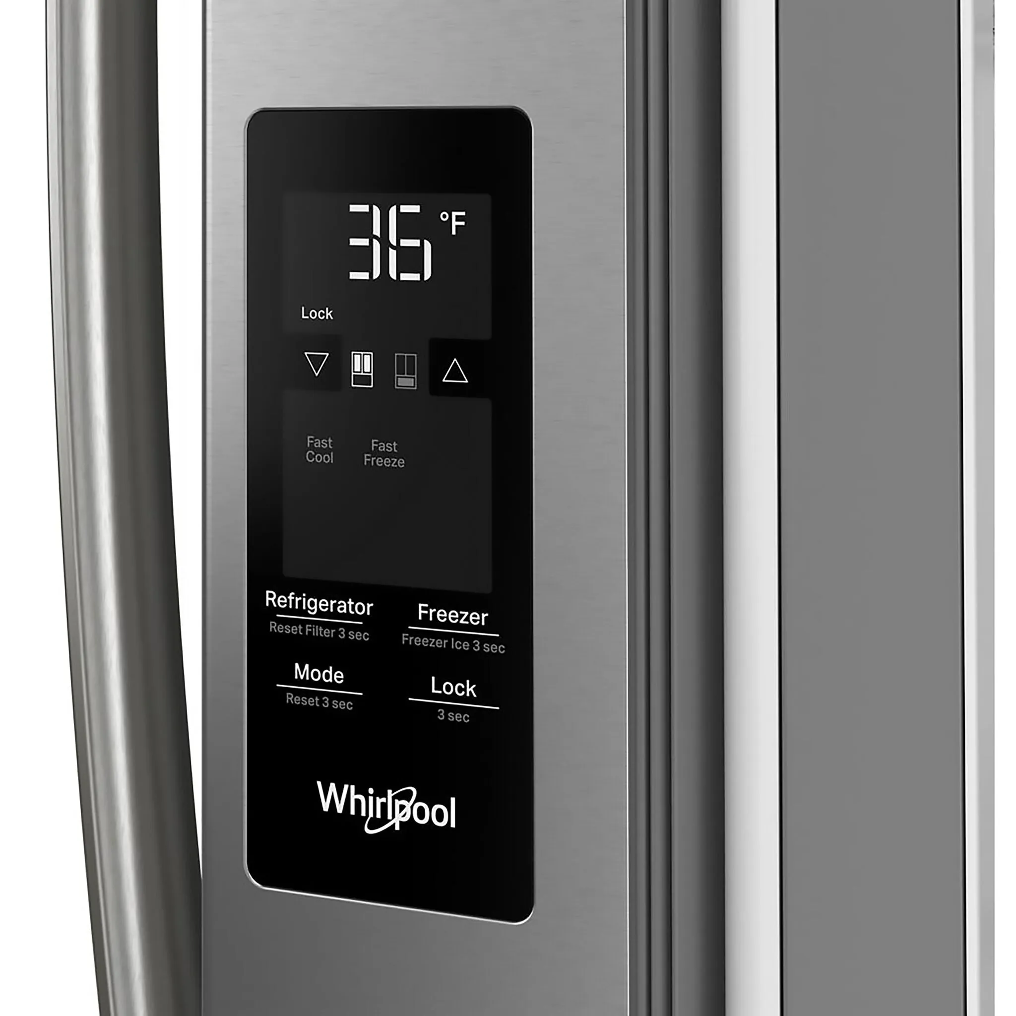 Whirlpool Fingerprint Resistant Stainless Steel Refrigerator (31 Cu.ft.) - WRFF3336SZ