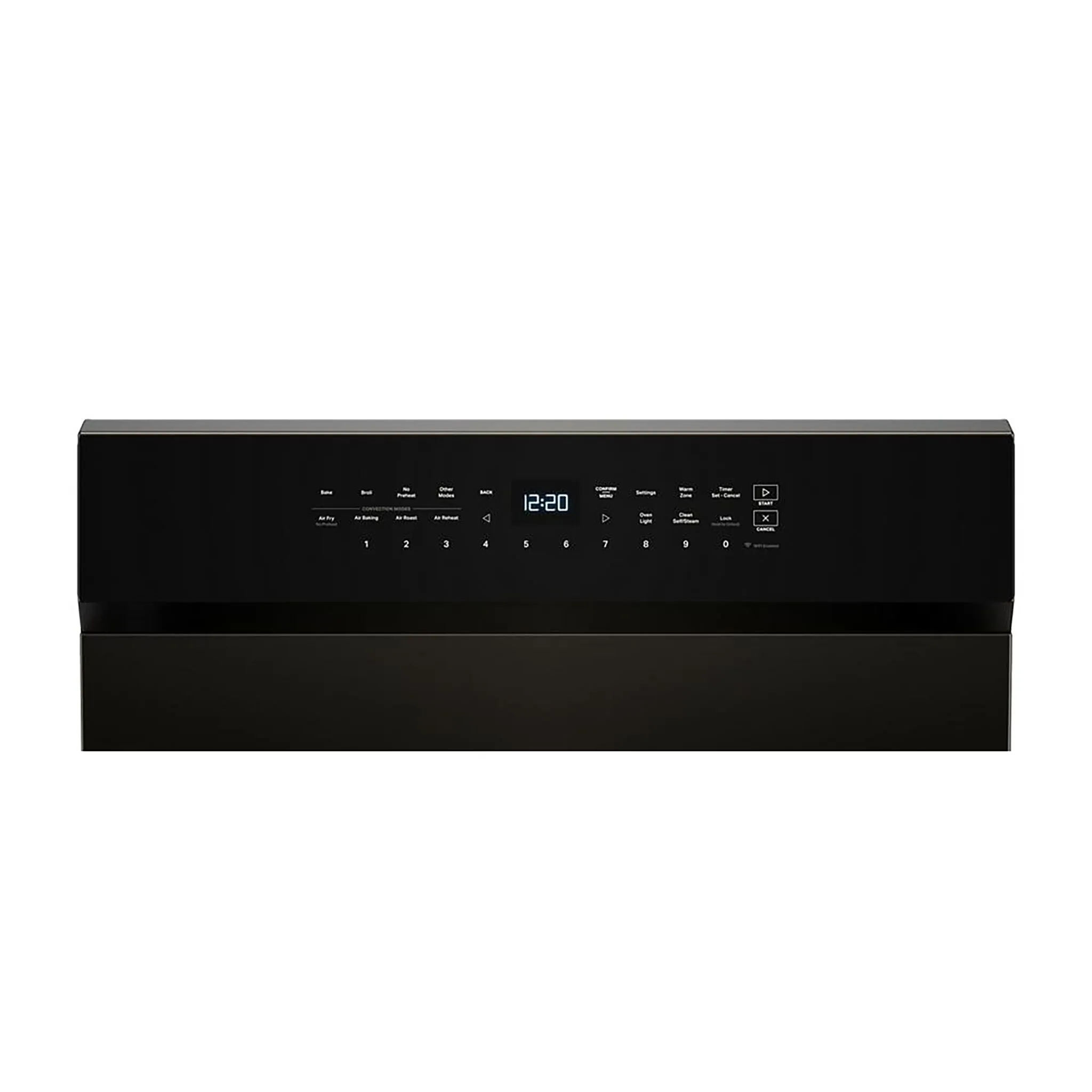 Whirlpool Print Resistant Black Stainless Electric Freestanding Range (5.3 Cu.Ft.) - YWFES7530RV