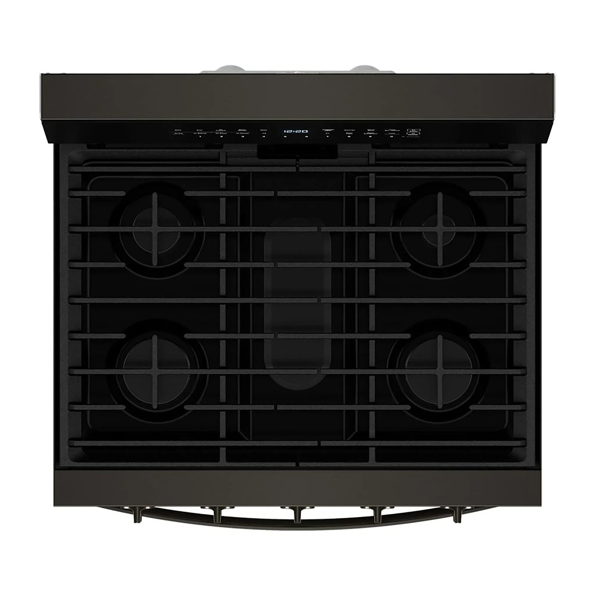 Whirlpool Print Resistant Black Stainless Gas Freestanding Range (5 Cu.Ft) - WFGS7530RV