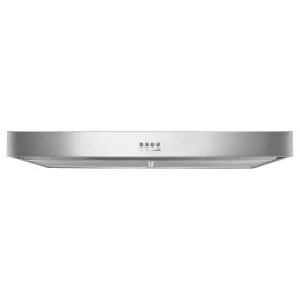 Whirlpool Stainless Steel 30" 265 CFM Under-the-Cabinet Range Hood with Dishwasher Safe Full-Width Grease Filter - WVU37UC0FS