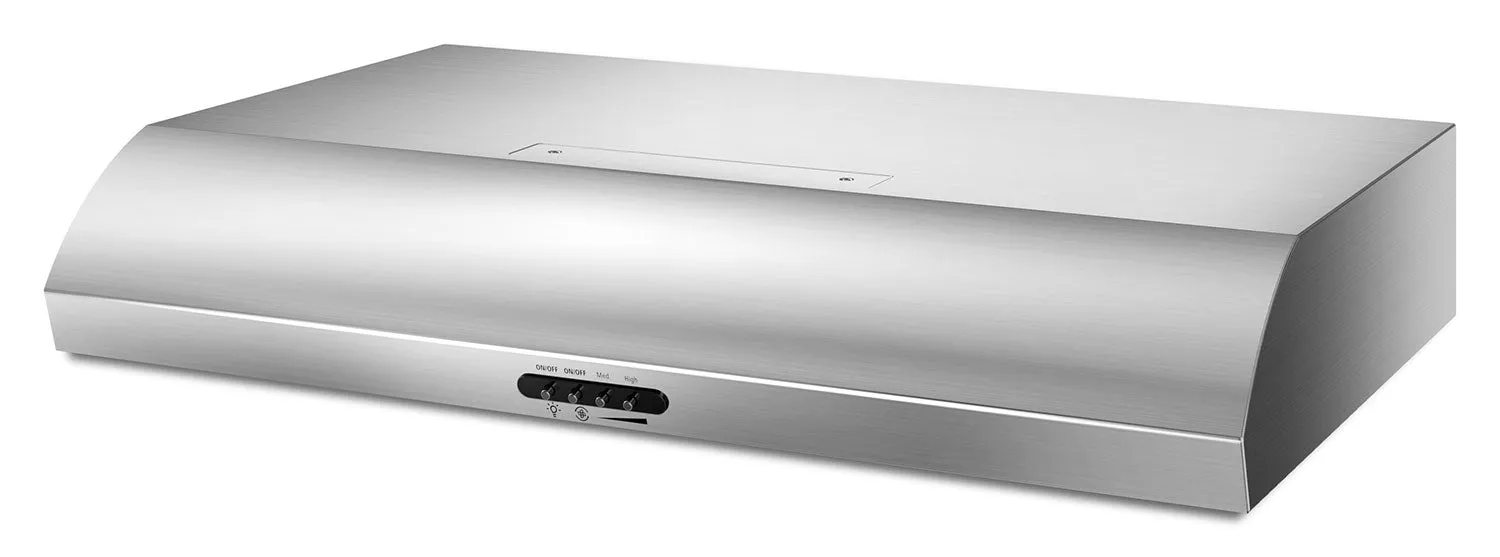 Whirlpool Stainless Steel 30" 350 CFM Range Hood - UXT5230BDS