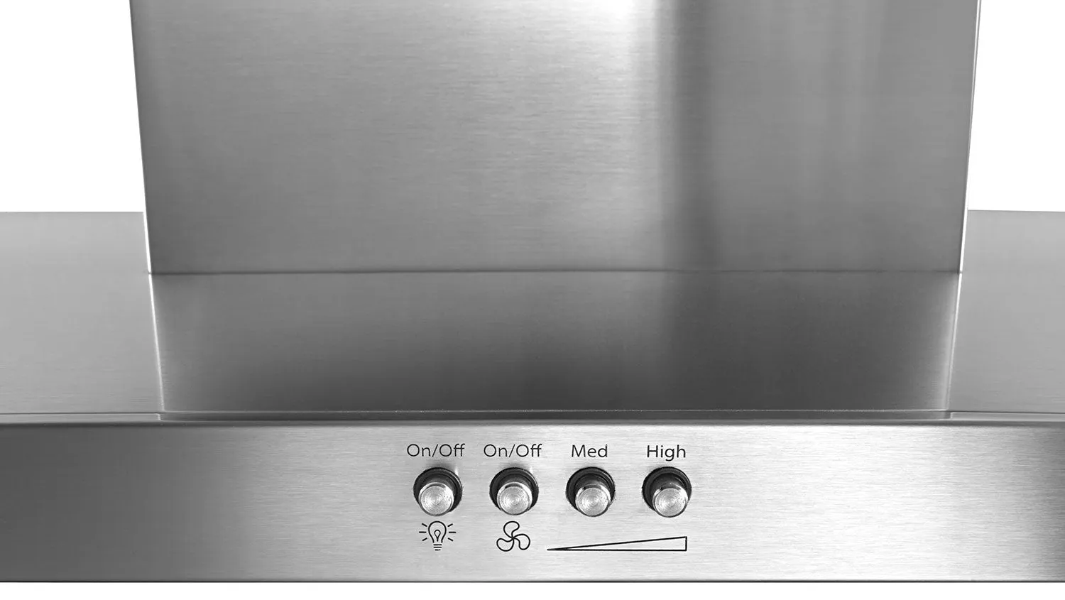Whirlpool Stainless Steel 30" 400 CFM Wall-Mount Range Hood - WVW57UC0FS