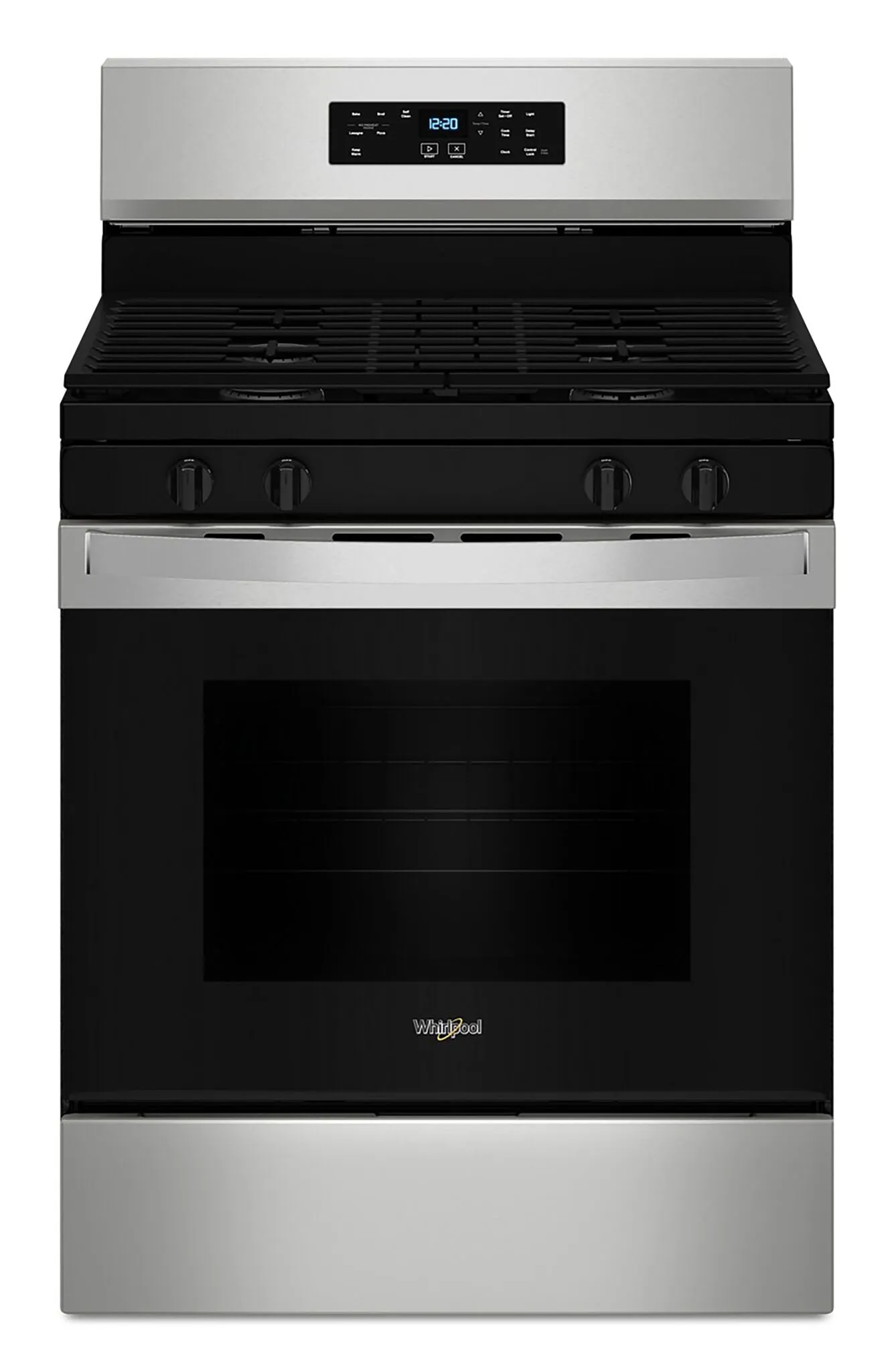 Whirlpool Stainless Steel 30" Gas Range (5.0 Cu Ft) - WFGS3530RS