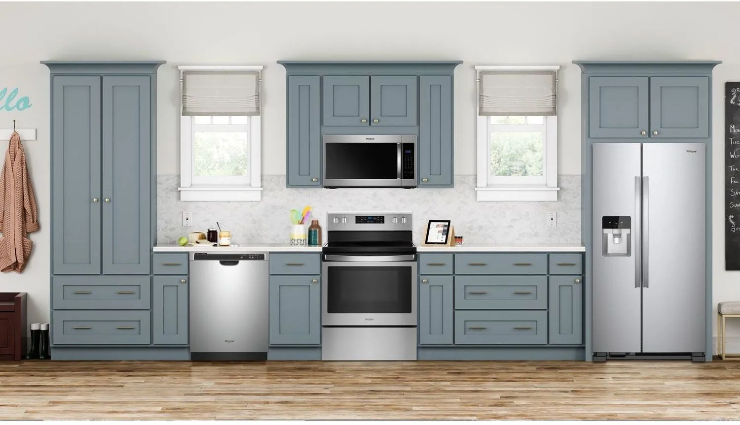 Whirlpool Stainless Steel Side-by-Side Refrigerator (25 Cu. Ft.) - WRS555SIHZ