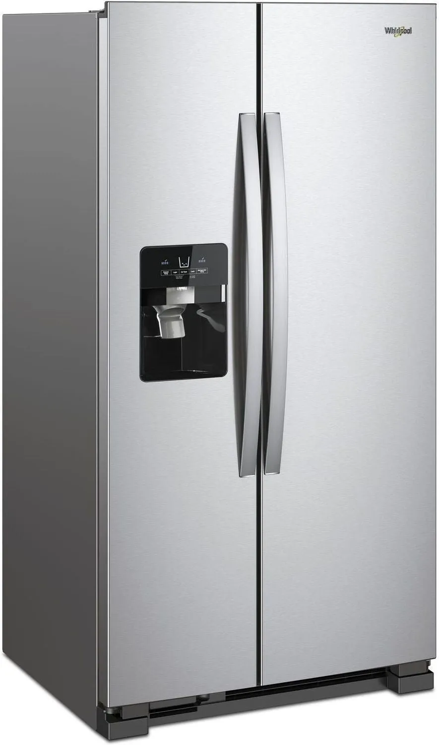 Whirlpool Stainless Steel Side-by-Side Refrigerator (25 Cu. Ft.) - WRS555SIHZ