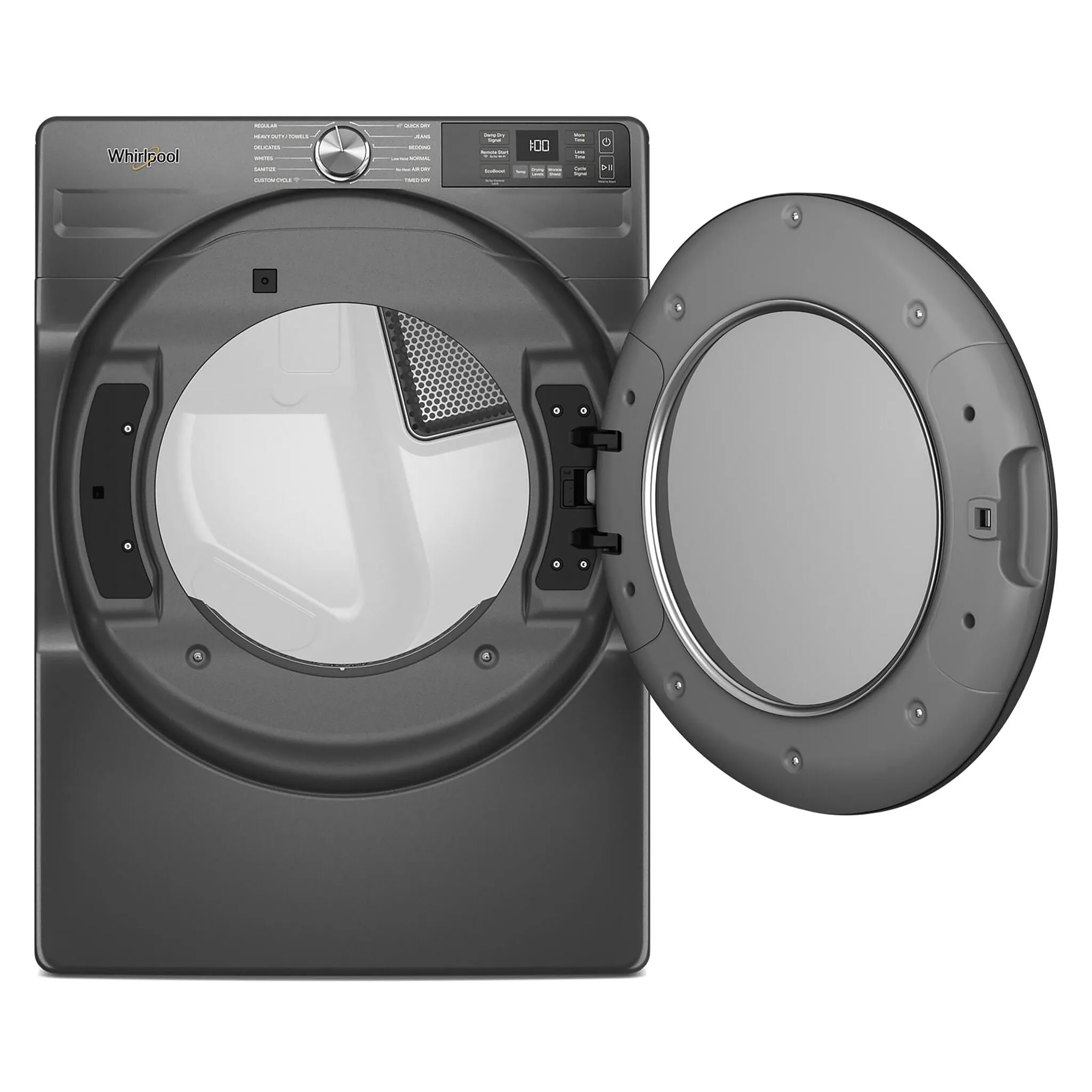 Whirlpool Volcano Black Electric Dryer with Wrinkle Shield™ (7.4 Cu.Ft.) - YWED5720RU