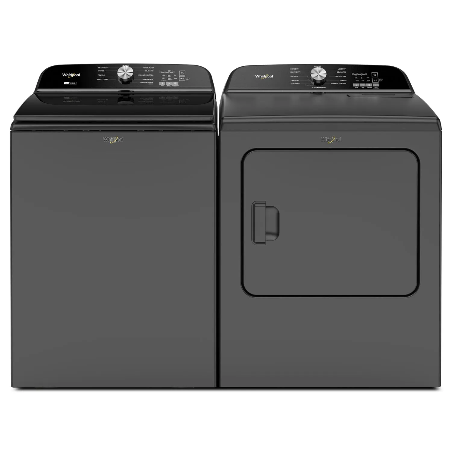 Whirlpool Volcano Black Gas Dryer (7.00 Cu Ft) - WGD6150PB