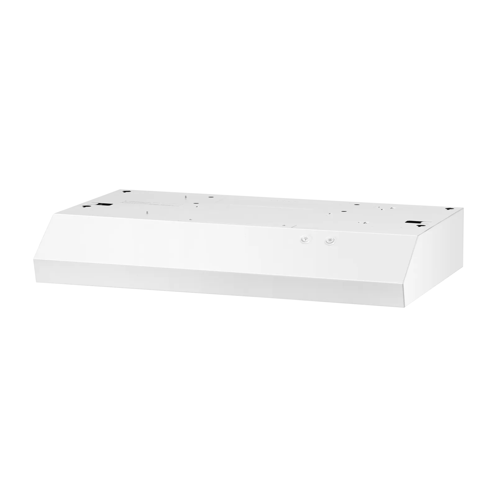Whirlpool White 30" 270 CFM Range Hood with Dishwasher-Safe Grease Filter - WVU17UC0JW