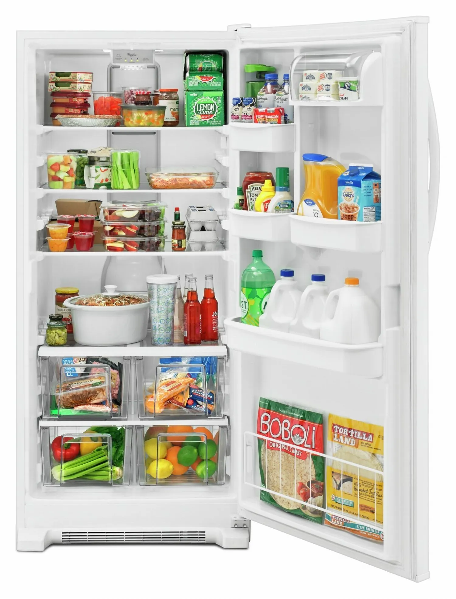 Whirlpool White All Refrigerator (17.7 Cu.Ft.) - WRR56X18FW