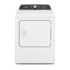 Whirlpool White Electric Steam Dryer with Moisture Sensing (7.0 Cu.Ft.) - YWED5050LW
