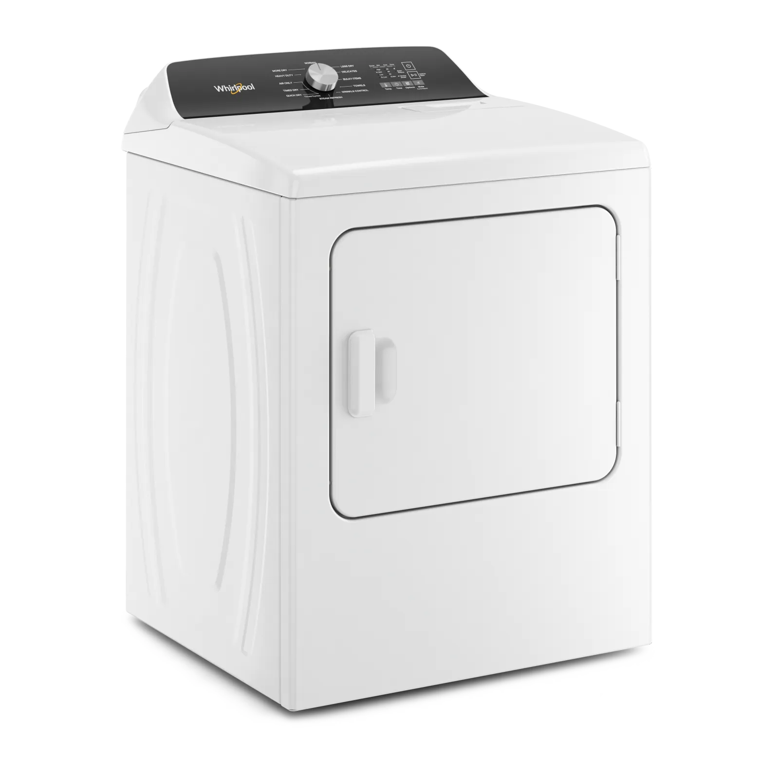Whirlpool White Electric Steam Dryer with Moisture Sensing (7.0 Cu.Ft.) - YWED5050LW