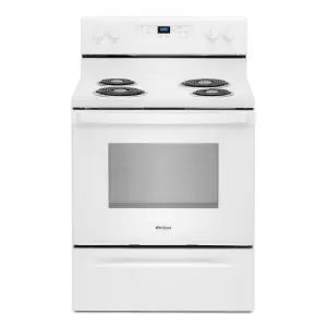 Whirlpool White Freestanding Electric Range (4.8 Cu. Ft.) - YWFC150M0JW