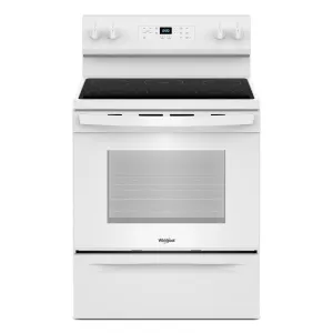 Whirlpool White Freestanding Electric Range (5.3 Cu.Ft.) - YWFES3330RW