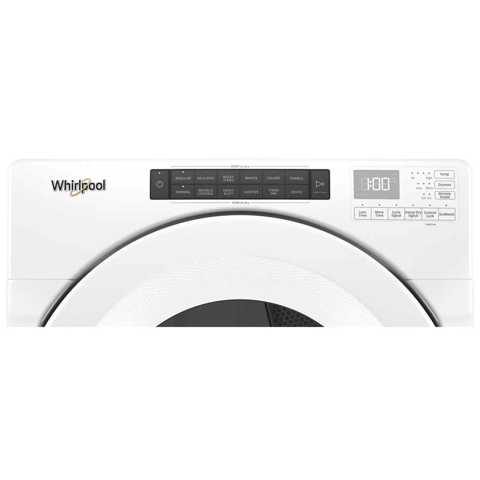 Whirlpool White Gas Dryer (7.4 Cu.Ft.) - WGD5620HW