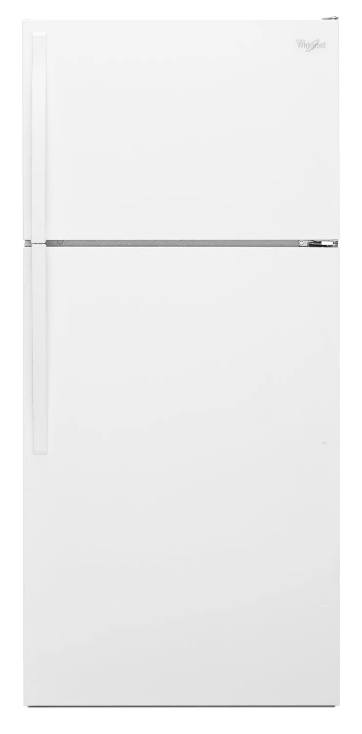 Whirlpool White Top-Freezer Refrigerator (14.3 Cu. Ft.) - WRT134TFDW