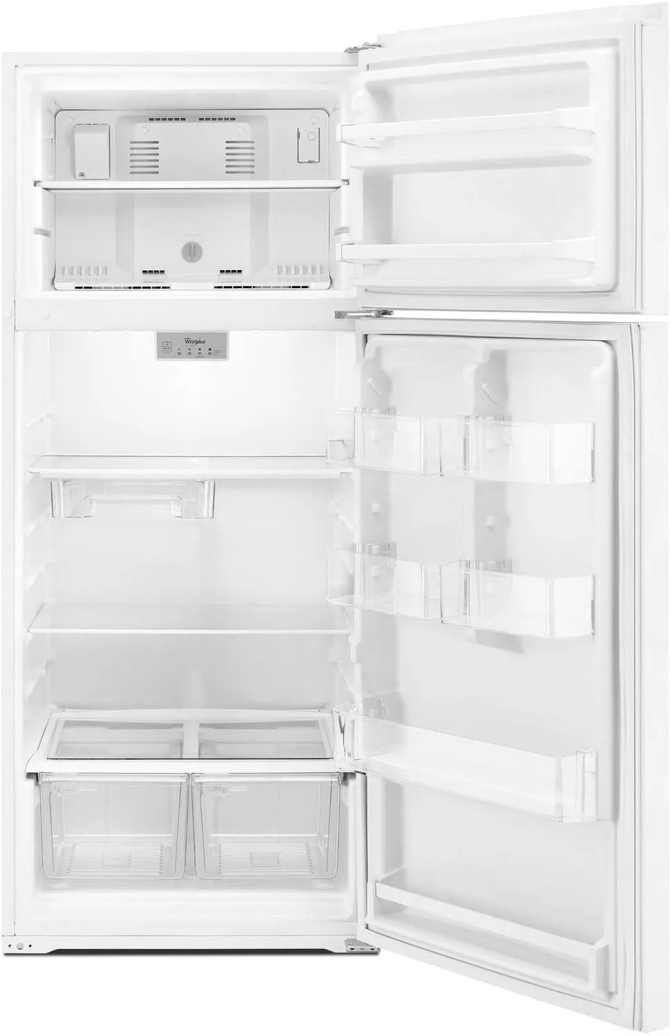 Whirlpool White Top-Freezer Refrigerator (18 Cu. Ft.) - WRT518SZFW
