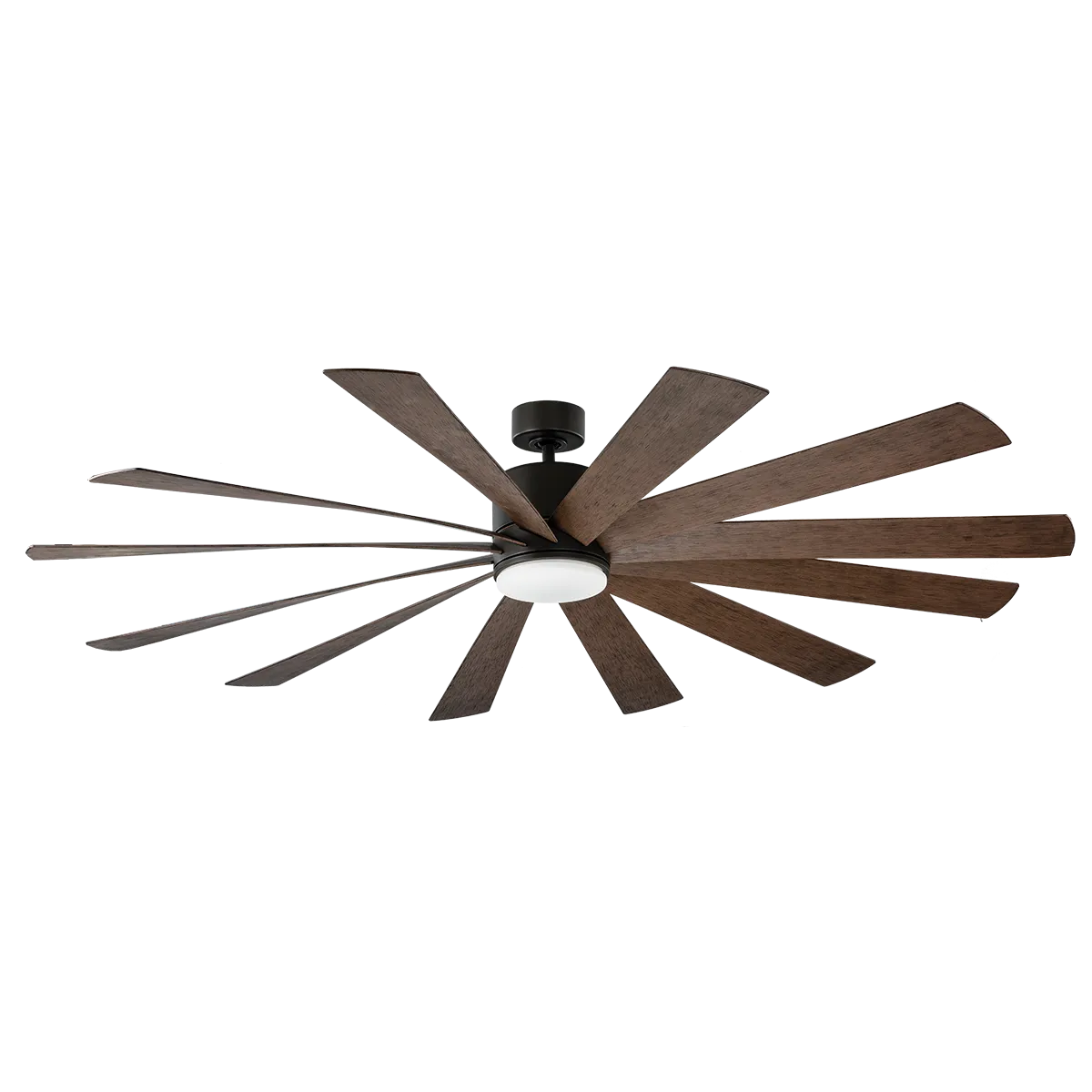 Windflower Indoor/Outdoor 12-Blade 80" Smart Ceiling Fan with LED Light Kit