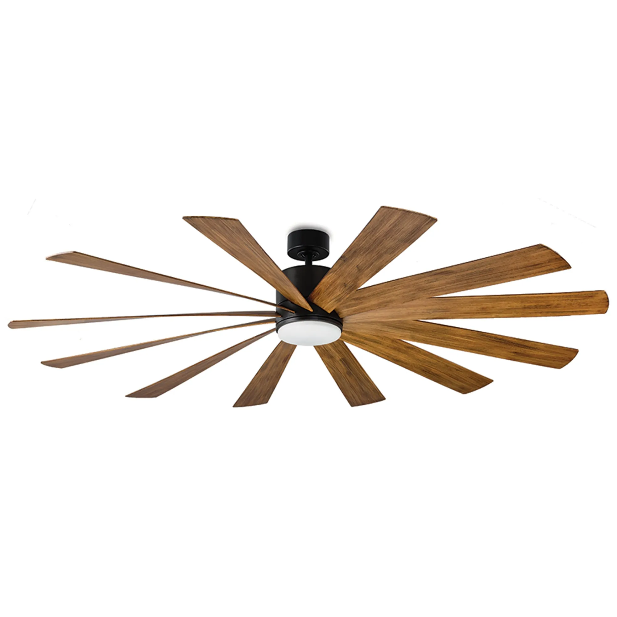Windflower Indoor/Outdoor 12-Blade 80" Smart Ceiling Fan with LED Light Kit