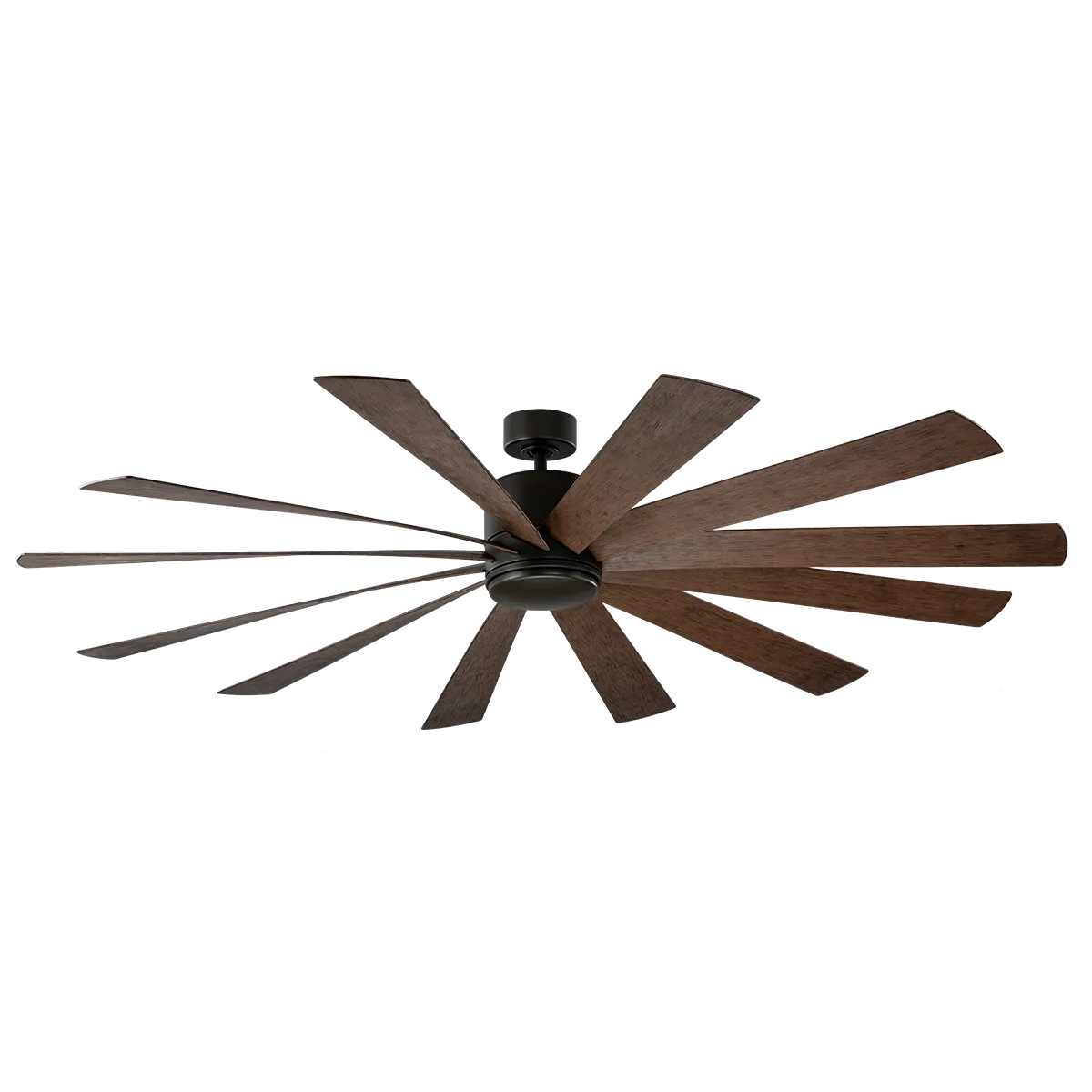 Windflower Indoor/Outdoor 12-Blade 80" Smart Ceiling Fan with LED Light Kit