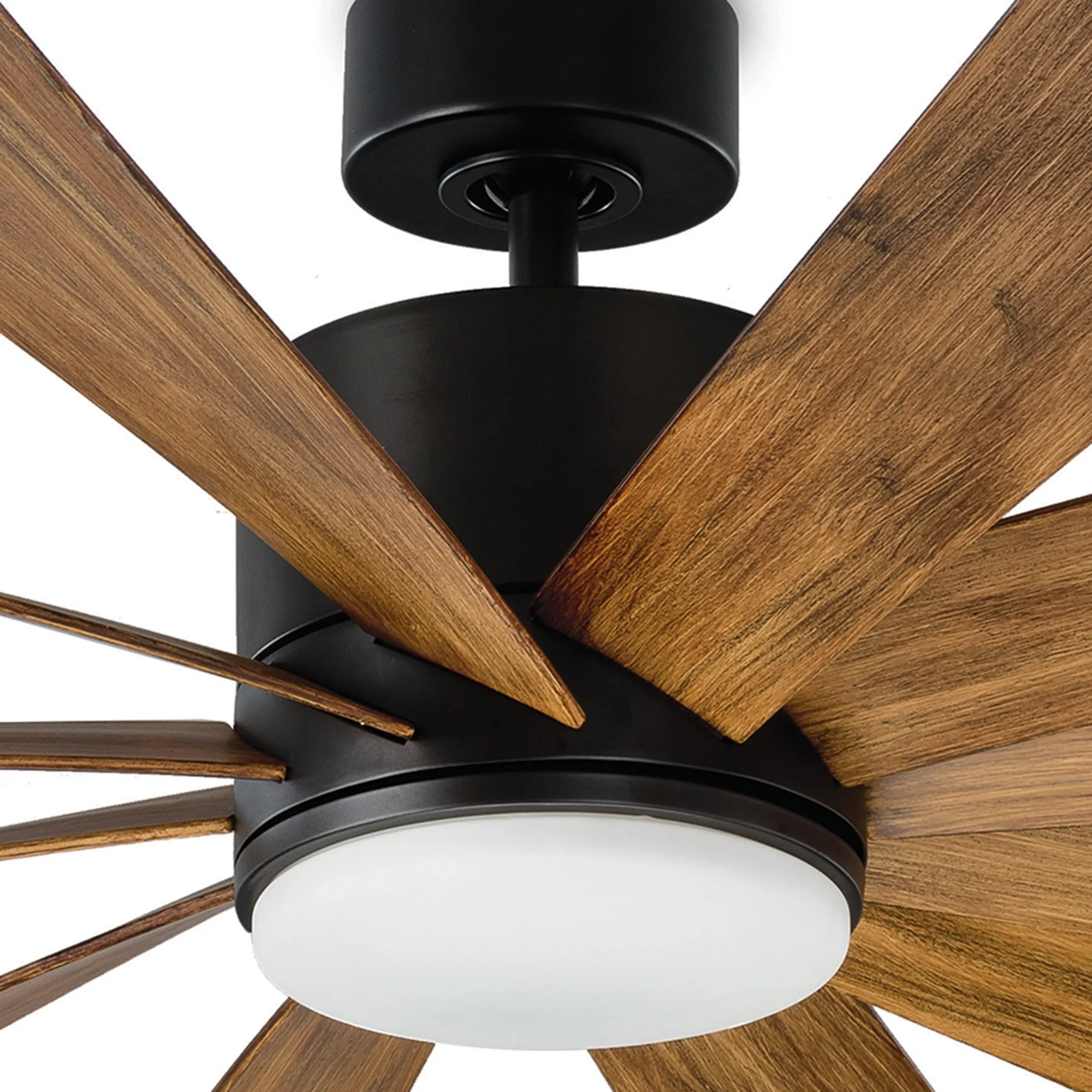 Windflower Indoor/Outdoor 12-Blade 80" Smart Ceiling Fan with LED Light Kit