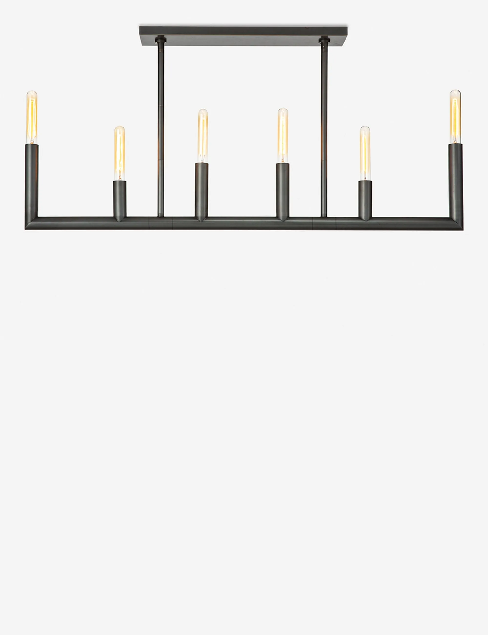 Wolfe Linear Chandelier by Regina Andrew by Regina Andrew Lulu and Georgia